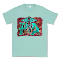 Seafoam physician medical symbol assistant nurse background Classic Tee - BarkalooDesign