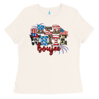 Bone Red whıte boujee Ladies Tee - AdoDesignShop