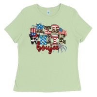 Matcha Red whıte boujee Ladies Tee - AdoDesignShop