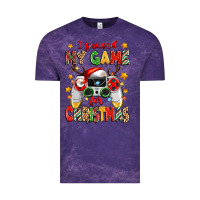 Cloud Purple i paused my game for christmas Vintage Tee - Zillion Design Studio