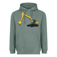 Sage excavator Heavyweight Hoodie - Artiststas