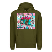 Army Green nurse life Premium Hoodie - NancyCooperArtShop