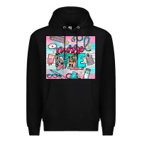 Black nurse life Premium Hoodie - NancyCooperArtShop