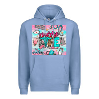 Colony Blue nurse life Premium Hoodie - NancyCooperArtShop