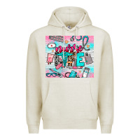 Oatmeal Heather nurse life Premium Hoodie - NancyCooperArtShop