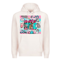 Pale Pink nurse life Premium Hoodie - NancyCooperArtShop