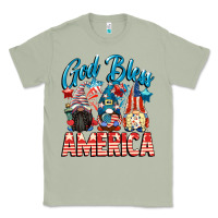 Matcha God blessed America gnomes 4th of July Classic Tee - CowGirlArtShop