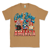 Toasted Coconut God blessed America gnomes 4th of July Classic Tee - CowGirlArtShop