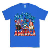 True Royal God blessed America gnomes 4th of July Classic Tee - CowGirlArtShop
