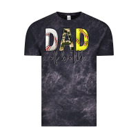 Cloud Black dad of both with softball and baseball Vintage Tee - texasbilliewilder