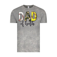Cloud Rock dad of both with softball and baseball Vintage Tee - texasbilliewilder