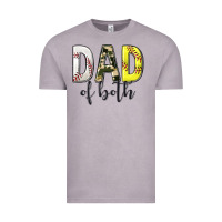 Vintage Zinc dad of both with softball and baseball Vintage Tee - texasbilliewilder