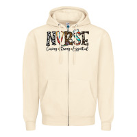 Sandshell nurse caring strong essential Zipper Hoodie - CowhideDigitalArt
