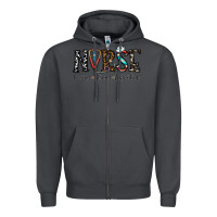 Smoke nurse caring strong essential Zipper Hoodie - CowhideDigitalArt