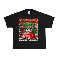 Black small town christmas Urban Heavy Tee - BarkalooDesign