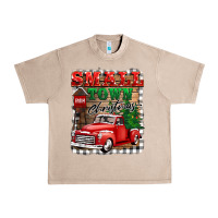 French Oak small town christmas Urban Heavy Tee - BarkalooDesign