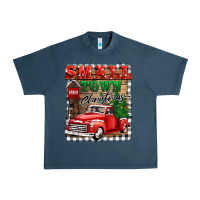 Midnight Navy small town christmas Urban Heavy Tee - BarkalooDesign