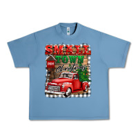 Pebble Blue small town christmas Urban Heavy Tee - BarkalooDesign