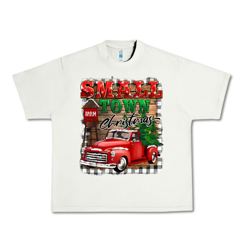 Small Town Christmas Urban Heavy Tee by BarkalooDesign | Teevron