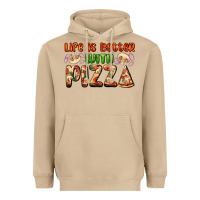 Mushroom life is better with pizza Heavyweight Hoodie - AdoDesignShop
