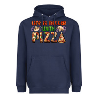 Navy life is better with pizza Heavyweight Hoodie - AdoDesignShop