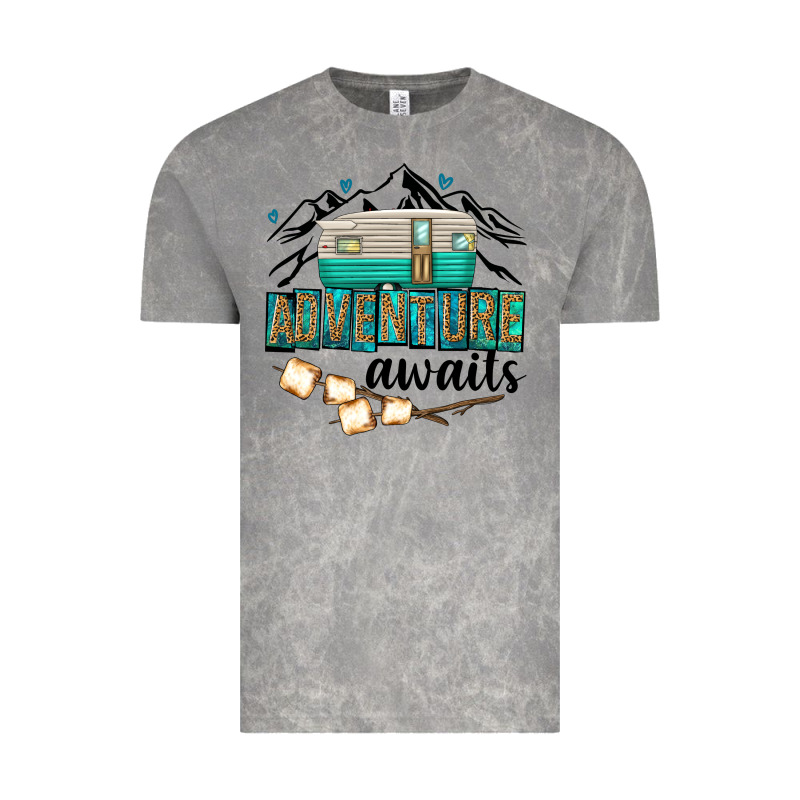 Adventure Awaits Vintage Tee by texasbilliewilder | Teevron