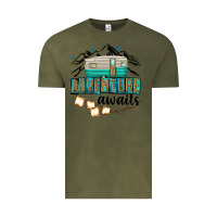 Vintage Olive adventure awaits Vintage Tee - texasbilliewilder
