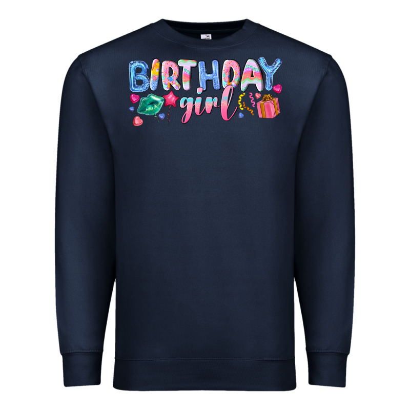 Birthday Girl Premium Sweatshirt by NancyCooperArtShop | Teevron