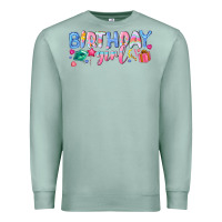 Seafoam birthday girl Premium Sweatshirt - NancyCooperArtShop