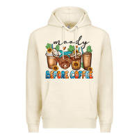 Tofu moody before coffee Premium Hoodie - MaliasSmallBusiness