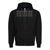 Black coffee coffee coffee 16oz libbey glass Zipper Hoodie - HRA Design Shop