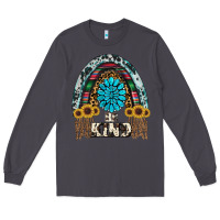 Smoke western rainbow  be kind Long Sleeve Tee - RanaPortraitStore