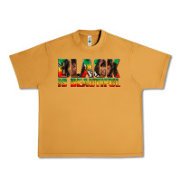 Peanut Butter black is beautiful juneteenth Urban Heavy Tee - texasbilliewilder