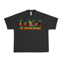 Pigment Black black is beautiful juneteenth Urban Heavy Tee - texasbilliewilder