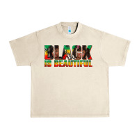 Sandshell black is beautiful juneteenth Urban Heavy Tee - texasbilliewilder