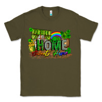 Army Green home sweet home Classic Tee - FaDigitalArtStudio