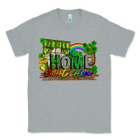 Heather Grey home sweet home Classic Tee - FaDigitalArtStudio