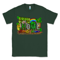 Sports Green home sweet home Classic Tee - FaDigitalArtStudio