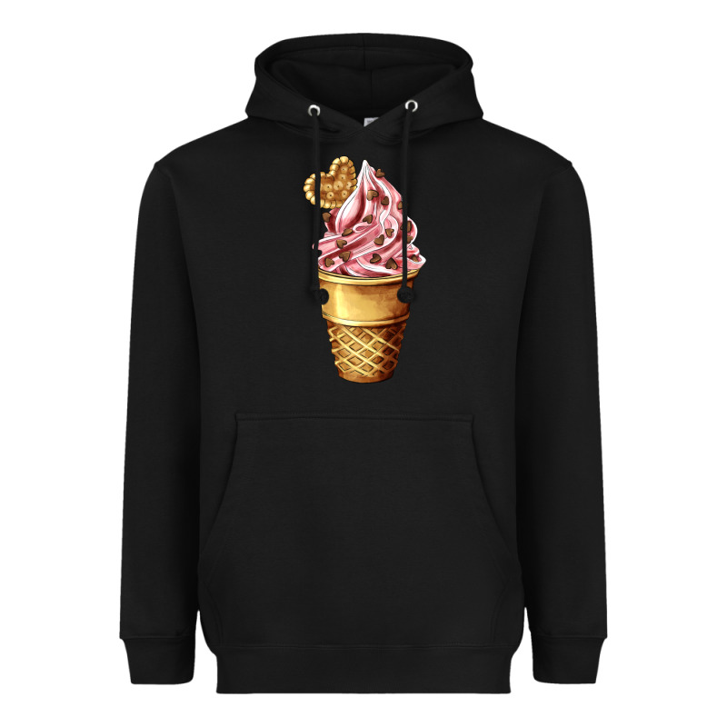 Ice Cream Fast Food Heavyweight Hoodie by AdoDesignShop | Teevron