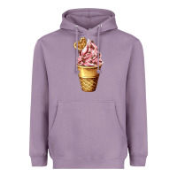 Lavender ice cream fast food Heavyweight Hoodie - AdoDesignShop