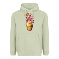 Matcha ice cream fast food Heavyweight Hoodie - AdoDesignShop