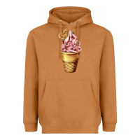 Meerkat ice cream fast food Heavyweight Hoodie - AdoDesignShop