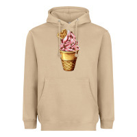 Mushroom ice cream fast food Heavyweight Hoodie - AdoDesignShop