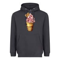 Smoke ice cream fast food Heavyweight Hoodie - AdoDesignShop