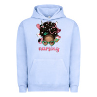Pigment Grape Ice Afro Messy Bun Nursing Bbs Urban Hoodie - BundleAndBundleShop