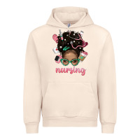 Sandshell Afro Messy Bun Nursing Bbs Urban Hoodie - BundleAndBundleShop
