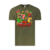 Vintage Olive elf squad Vintage Tee - Zillion Design Studio