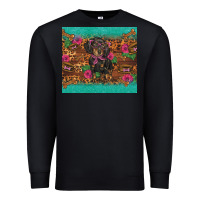 Black dachshund Premium Sweatshirt - BarkalooDesign