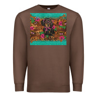 Chestnut dachshund Premium Sweatshirt - BarkalooDesign