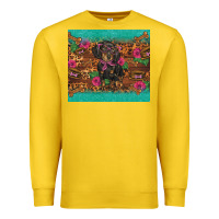 Lemon dachshund Premium Sweatshirt - BarkalooDesign